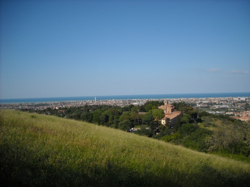 veduta adriatico e riviera romagnola